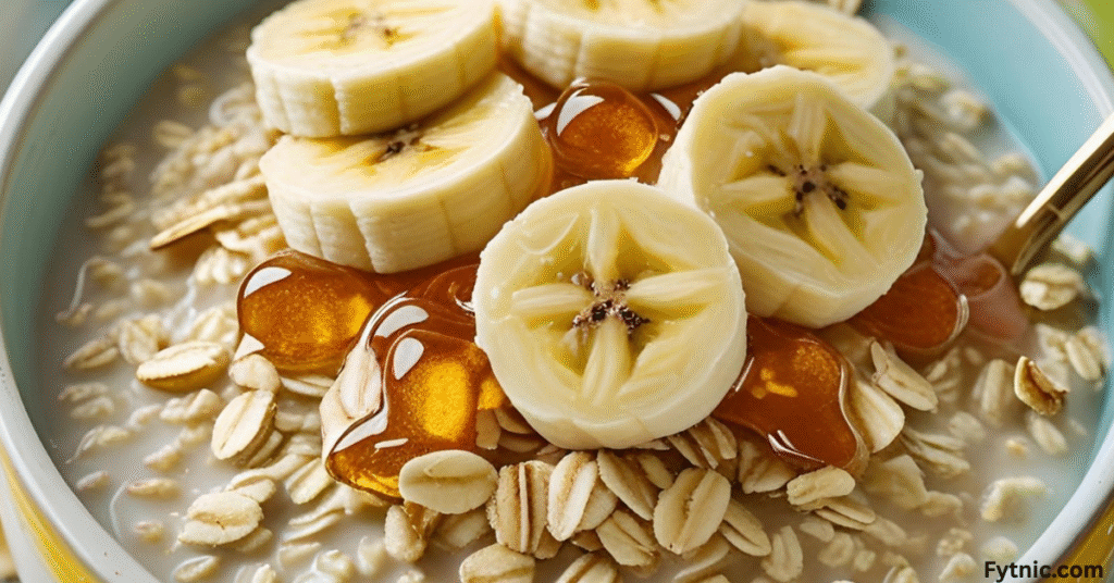 Banana Oat Breakfast Bowl