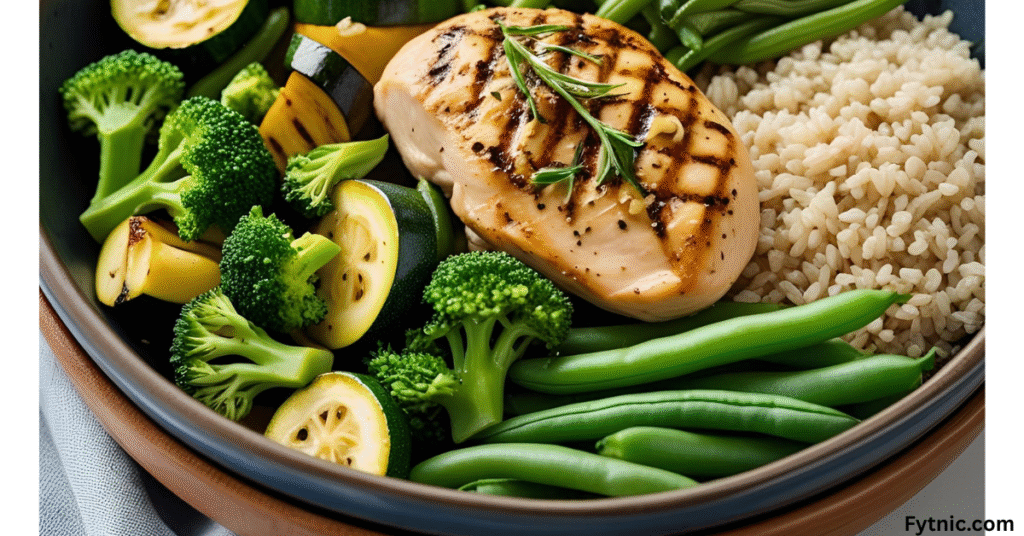 Grilled Chicken & Veggie Bowl