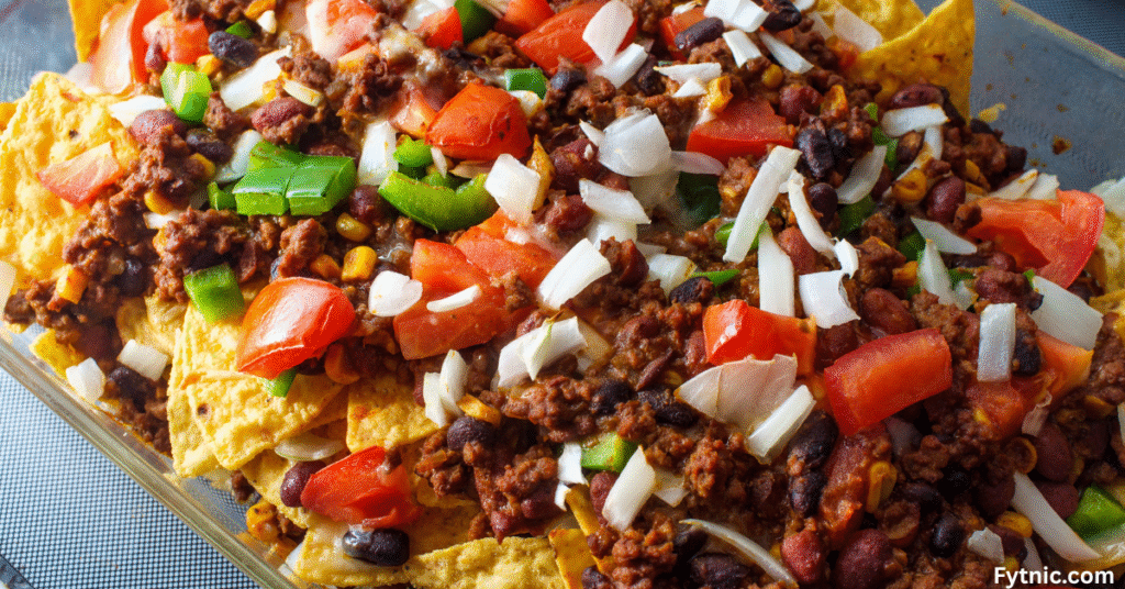 Loaded Black Bean Nachos