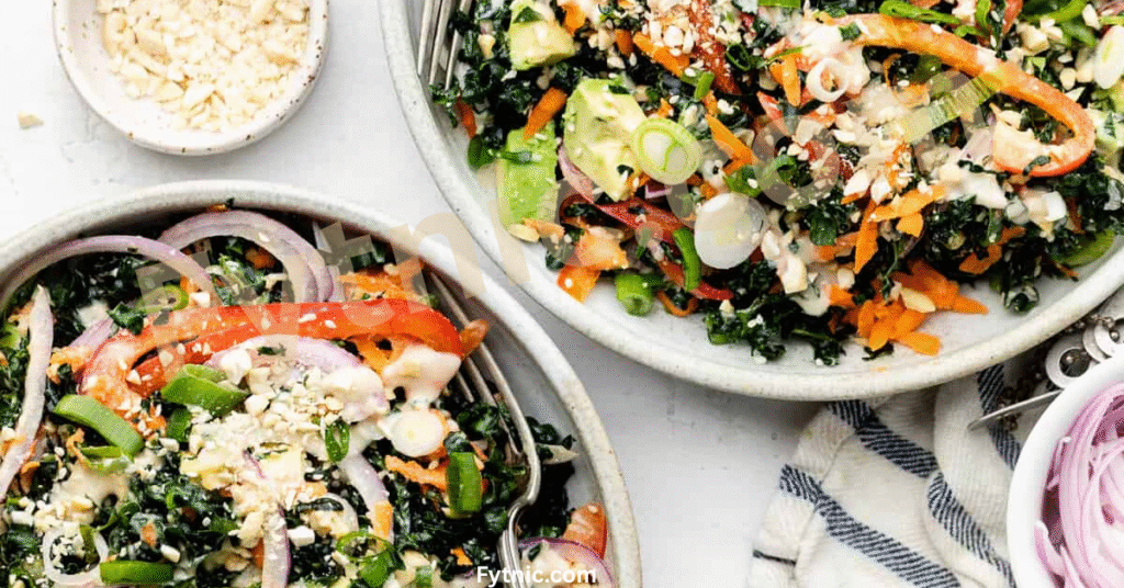 Cashew Crunch Salad with Sesame Dressing