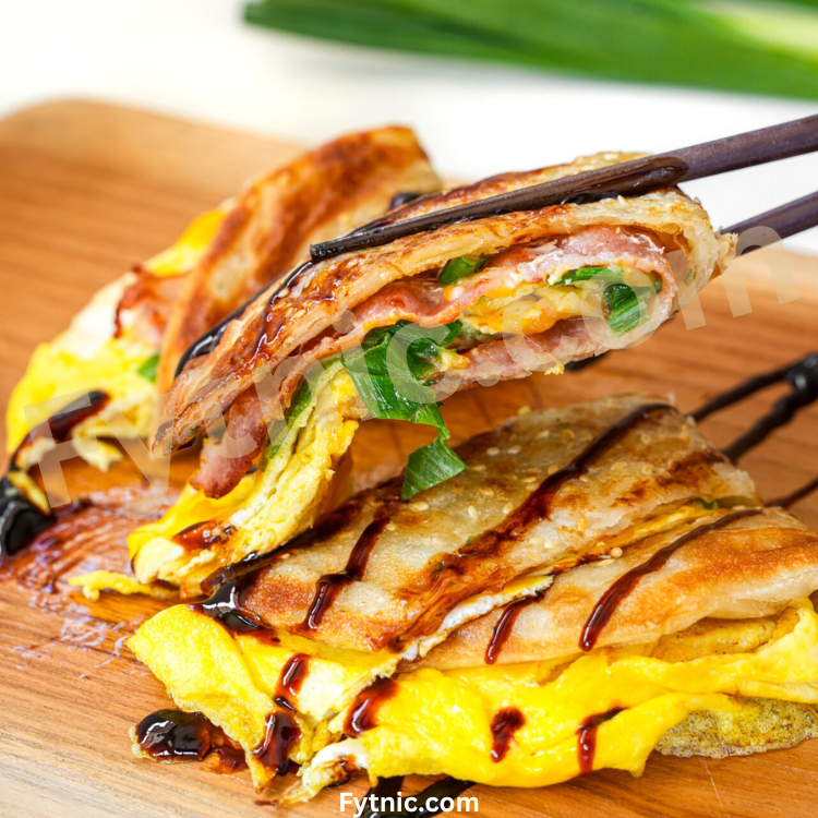 Scallion Pancake with Eggs